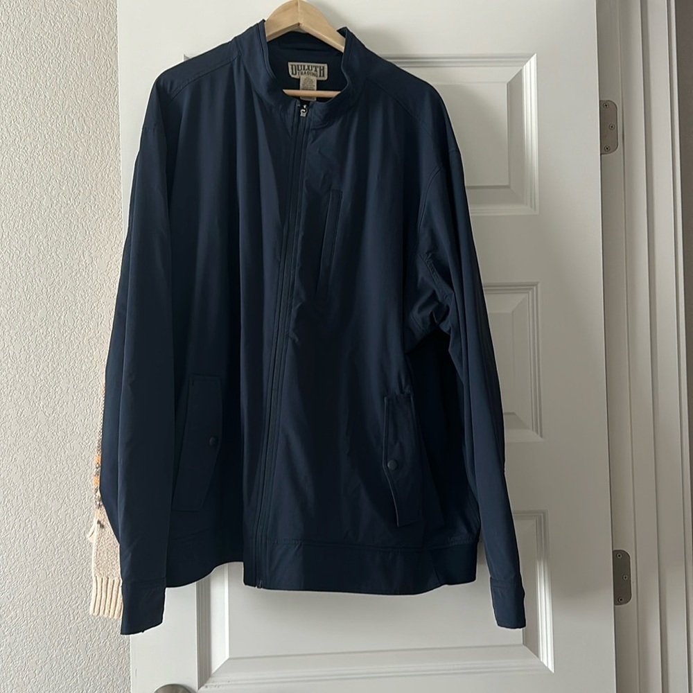 Duluth Trading Company 3XL Navy Blue Jacket